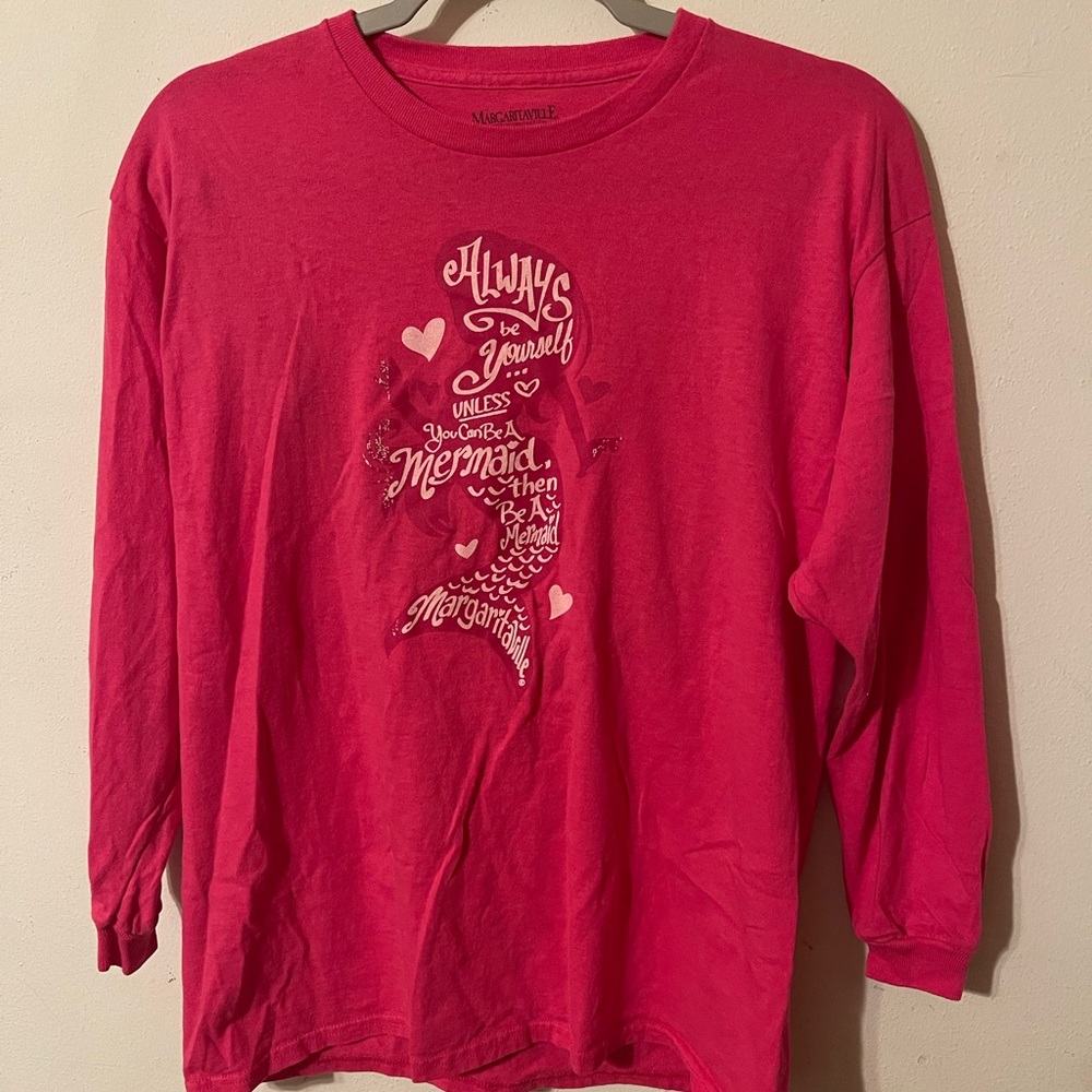 Margaritaville pink long sleeve